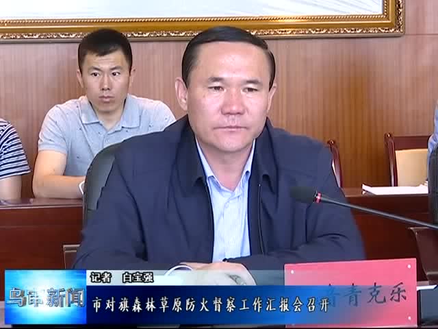 市对旗森林草原防火督察工作汇报会召开