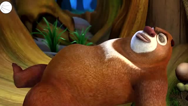 熊出没:熊大睡得很好,不知道熊二遇到了危险