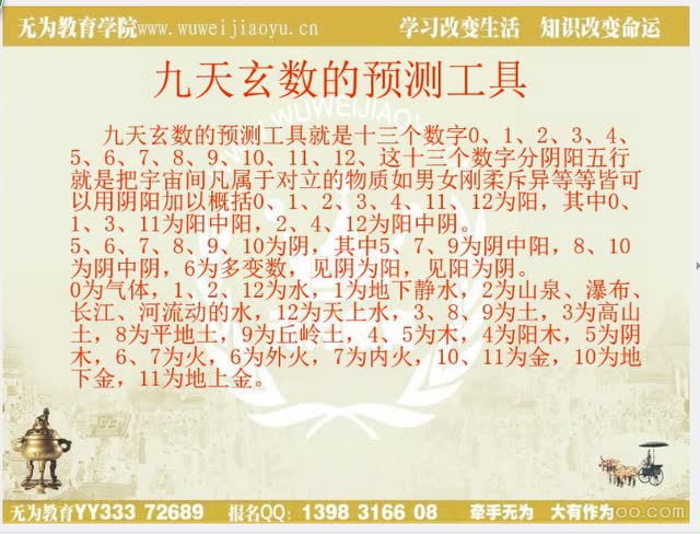 《九天玄数预测学》手机号码车牌号码吉凶预测