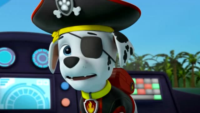 汪汪队立大功:狗狗阿奇好勇敢,主动去引开鳄鱼