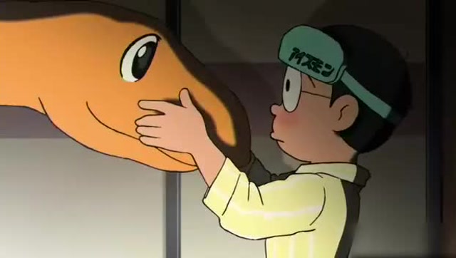 哆啦a梦:大雄生病发烧不能给皮助送东西吃,皮助来到家门口找大雄