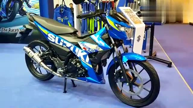 水冷电喷,号称"世界150之王":铃木raider 150!