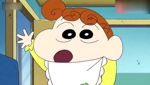 动漫 笔小新:小葵乱按广志电脑,结果出现泳装美女害广志被美伢揍