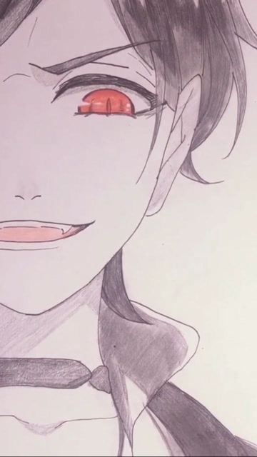 画一个漫画的男主吸血鬼哦有看过的吗