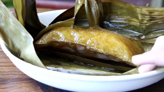 潮汕特产凤凰栀粽端午节