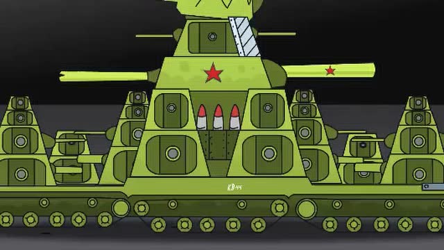 《坦克世界搞笑动漫》kv-44的进化 这导弹 飞机都没法逃过
