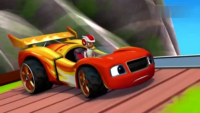 旋风战车队:飚速第一次变成了超级赛车,跟阿杰一起加速啊!