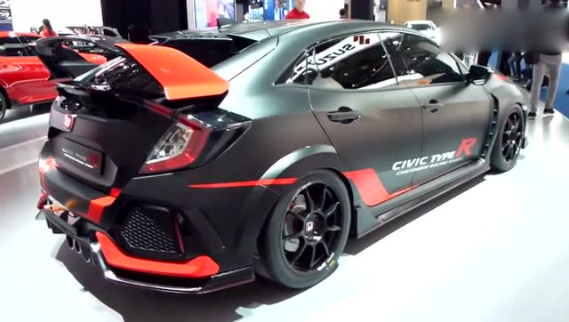 地表最强vtec!实拍2018 本田civic type r5
