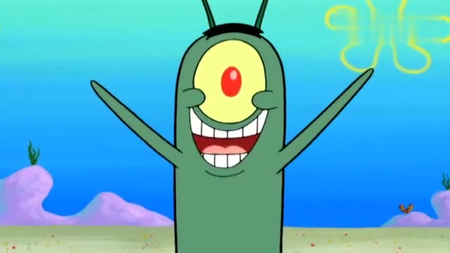 痞老板越来越讨厌海绵宝宝的眼睛了,他要恢复成独眼的样子