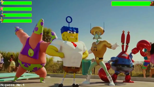 海绵宝宝:3d真人版,当海绵宝宝派大星他们都变成了超级英雄