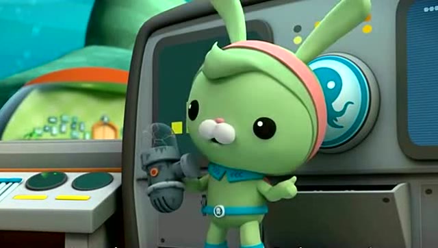 海底小纵队 达西西准备发射章鱼堡,出现故障走不了了.