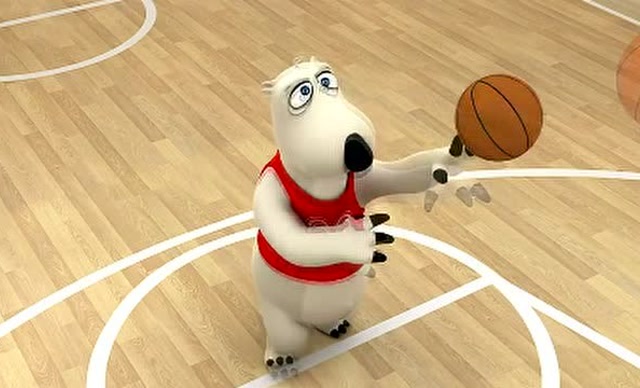 倒霉熊:打篮球,洋相百出