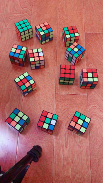 三阶魔方拼字"杰",杰出的少年看这里