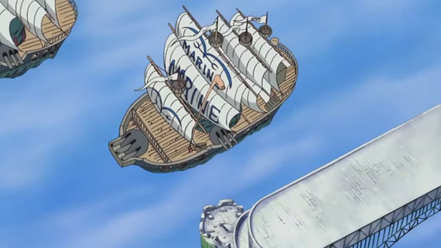 海贼王:路飞一脚一艘军舰,路奇气得上去就是咬