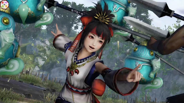 ps4《无双大蛇3》小萝莉卑弥呼技能演示 割草系列秒变射击游戏