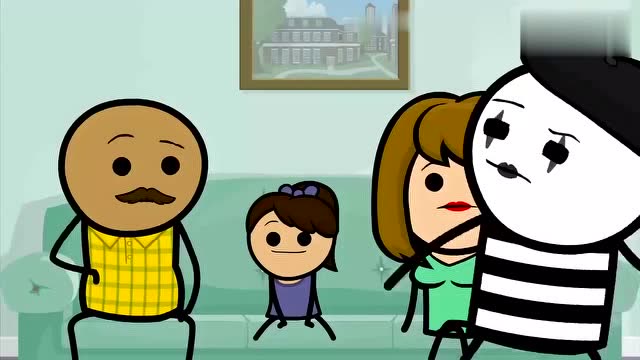 黑色幽默脑洞小动画:默剧演员