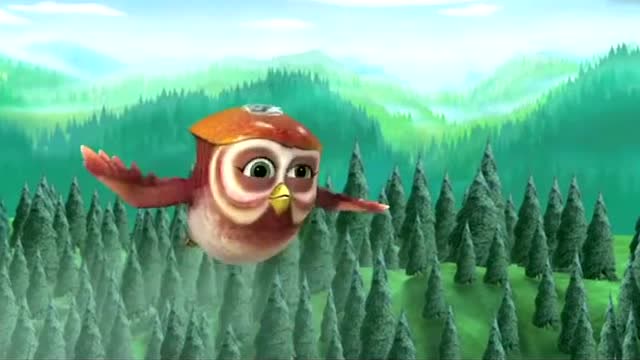 熊出没:猫头鹰给光头强抹生发液,果然长了一圈毛