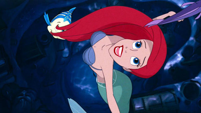 小美人鱼不想一直待在大海里,她想要来人间看一看