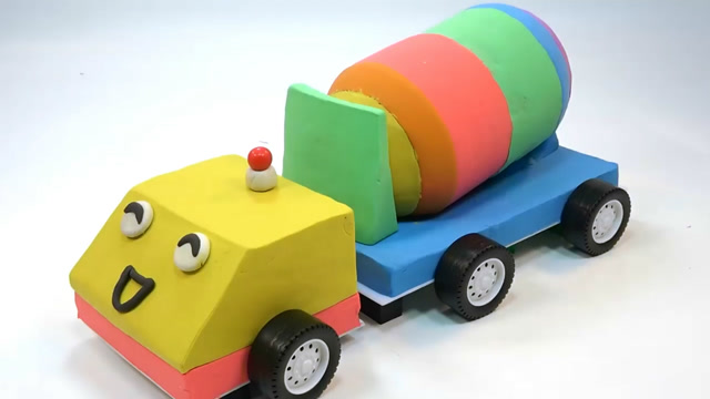 培乐多玩具:用彩泥制作一辆小卡车