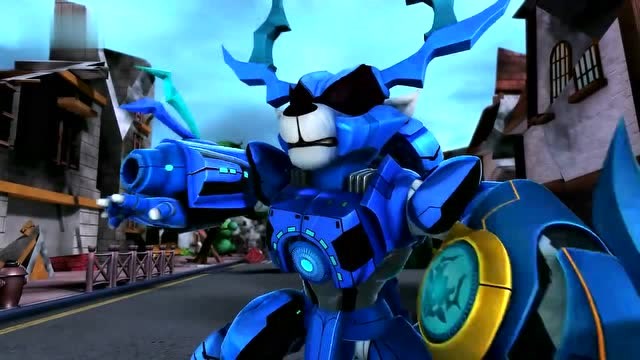 石甲熊和神木猿跟随魔龙王之后 前来伤害自己的小伙伴