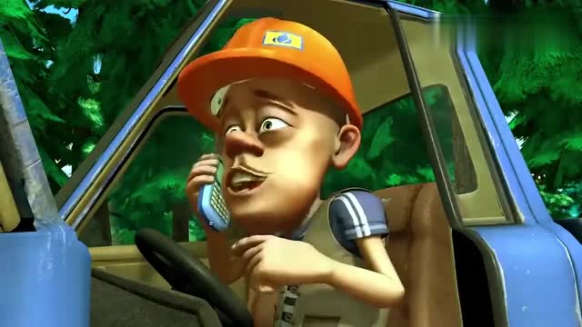 熊出没:光头强骑单车抢熊熊手里的水 使出必杀技空中旋转接物水