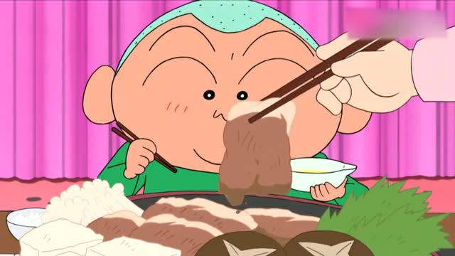 蜡笔小新之有吃就有我系列:妮妮家的寿喜锅,味道很好哦!
