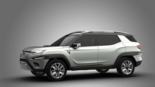 全新suv-双龙xavl外观非常霸道,起售价16万元,对标汉兰达!