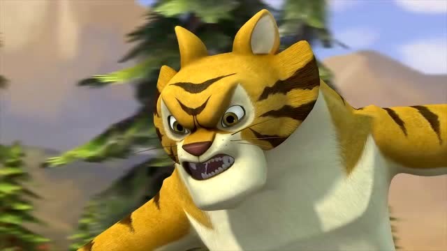 熊出没之秋日团团转:虎子的伸手真好,想抓它真不容易