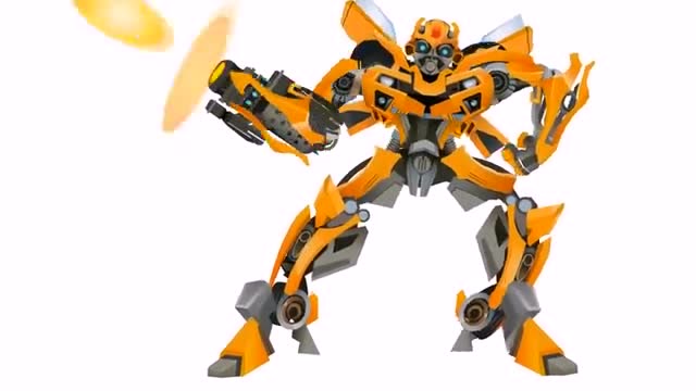 变形金刚大黄蜂,能喷射火焰的小超人!