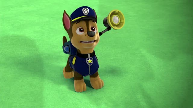 汪汪队立大功:为了搬运工作能够愉快进行,阿奇当上了交通警察!