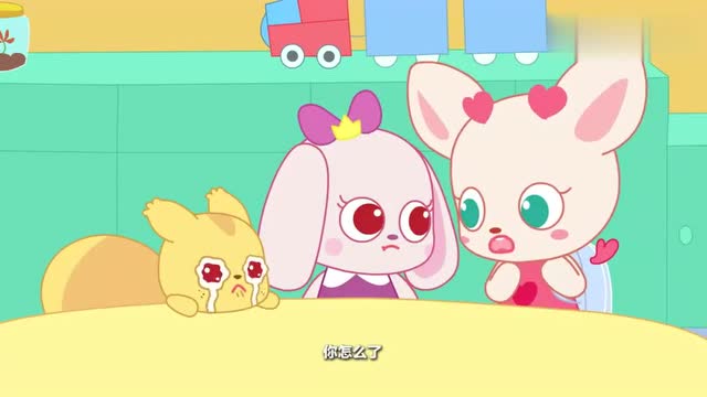 《小鹿杏仁儿》:果果的松果不见了看,小小杏仁有办法!