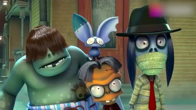 熊孩子太强了,把鬼怪改造成摩托车,把僵尸们玩弄于股掌之间