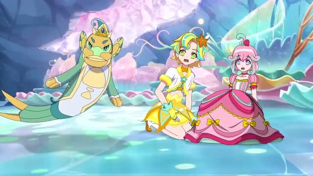 巴啦啦小魔仙7:海昕和夏凡被魔法海藤卷走后,是魔法鱼救了她们!