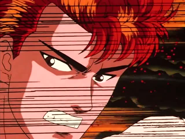 仙道投篮的一刹那被樱木阻拦成功,没能投出那一球