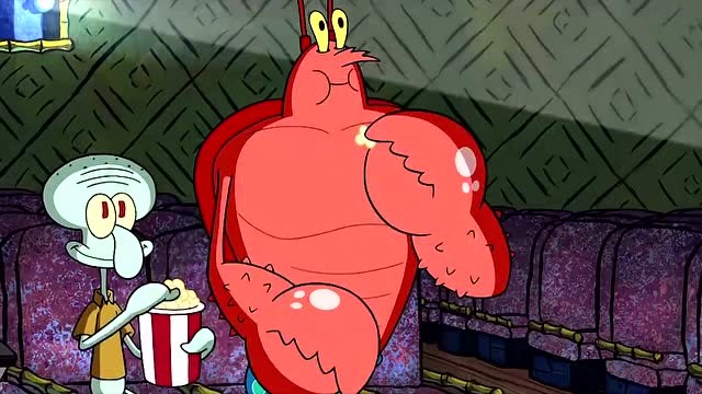 海绵宝宝:章章哥想要一个蟹霸做朋友.