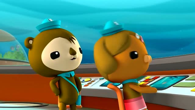 海底小纵队达西西找到了风暴的行径路线