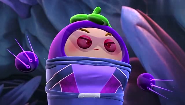 果宝特攻小果叮解救夜燕师父实力相差太多