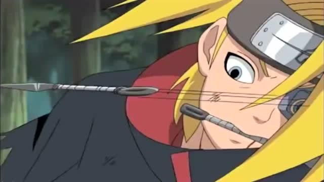 火影忍者:单手结印很酷吗?来看看迪达拉是怎么对付凯班的!