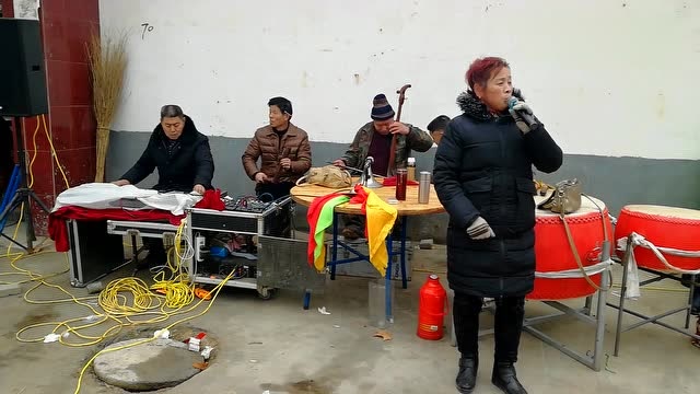 河南牛人演唱《刘全哭妻》这电子琴和大弦伴奏,听着真带劲!