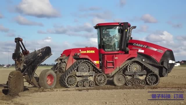 德国大型农业机械——深耕机,又快又深