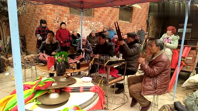 民间唢呐班精彩的戏曲吹奏,地道的河南味,太好听了