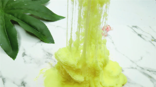 自制无硼砂千丝泥,蚕丝泥,过程详细很好学会!diy史莱姆