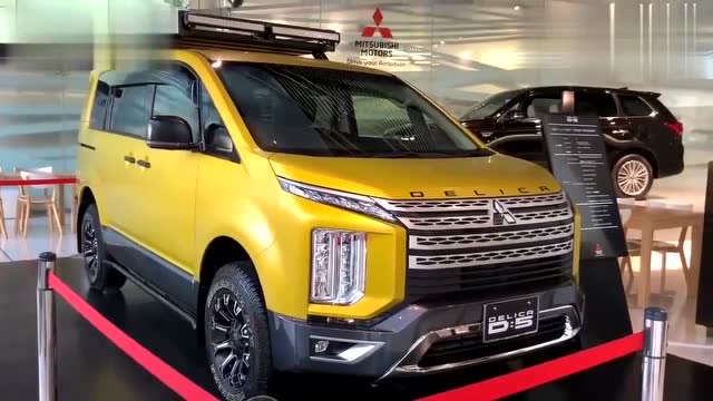 2019款三菱delica d5,外观全方位展示,看完买不买自己决定