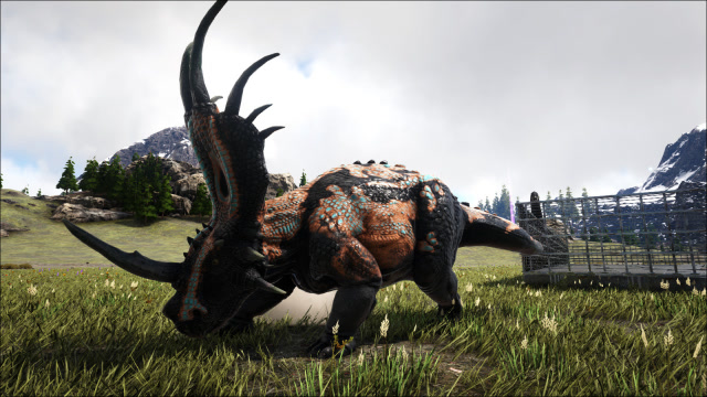 方舟生存进化 原始恐惧02 驯服奇葩三角龙!定是兔子转世