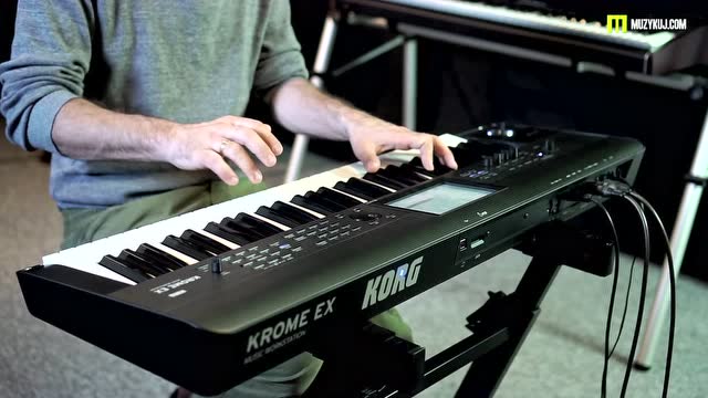 korg krome ex合成器工作站钢琴类音色试听