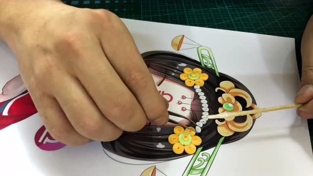 十二星座儿童衍纸画教程合集