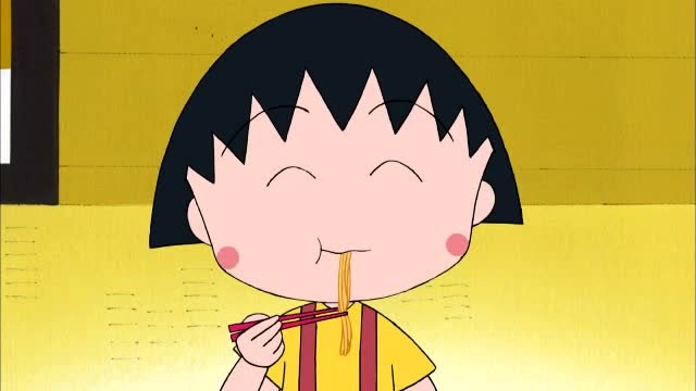 樱桃小丸子:小丸子以为冷面只能在外面吃呢