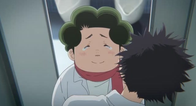 声之形:少年一直盯着地板,小胖子哭着冲向他,少年一脸懵!