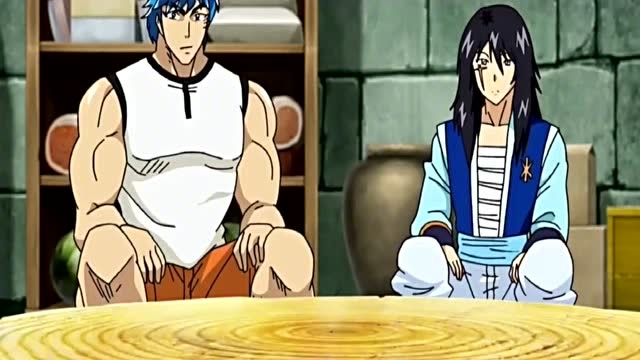 美食的俘虏小松第一次使用梅尔克菜刀做菜真的是锋利无比啊