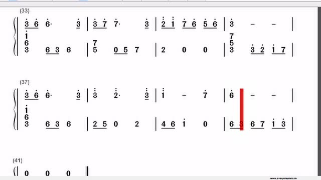 相思 西游记后传 拇指琴卡林巴琴简谱